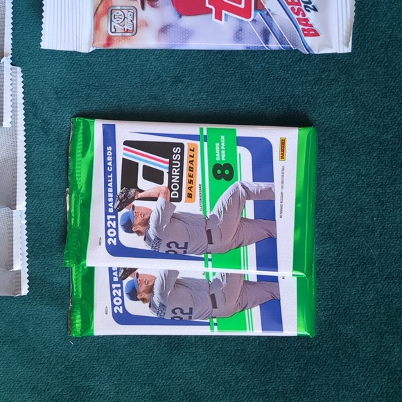 Topps Panini Sealed Baseball Card Packs Collection SEALED - Picture 3 of 4